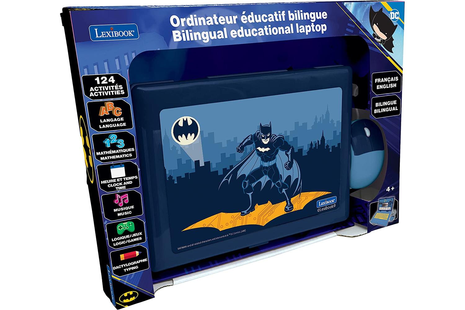 Lexibook JC598BATi1 Batman Educational and Bilingual Laptop French/English-2