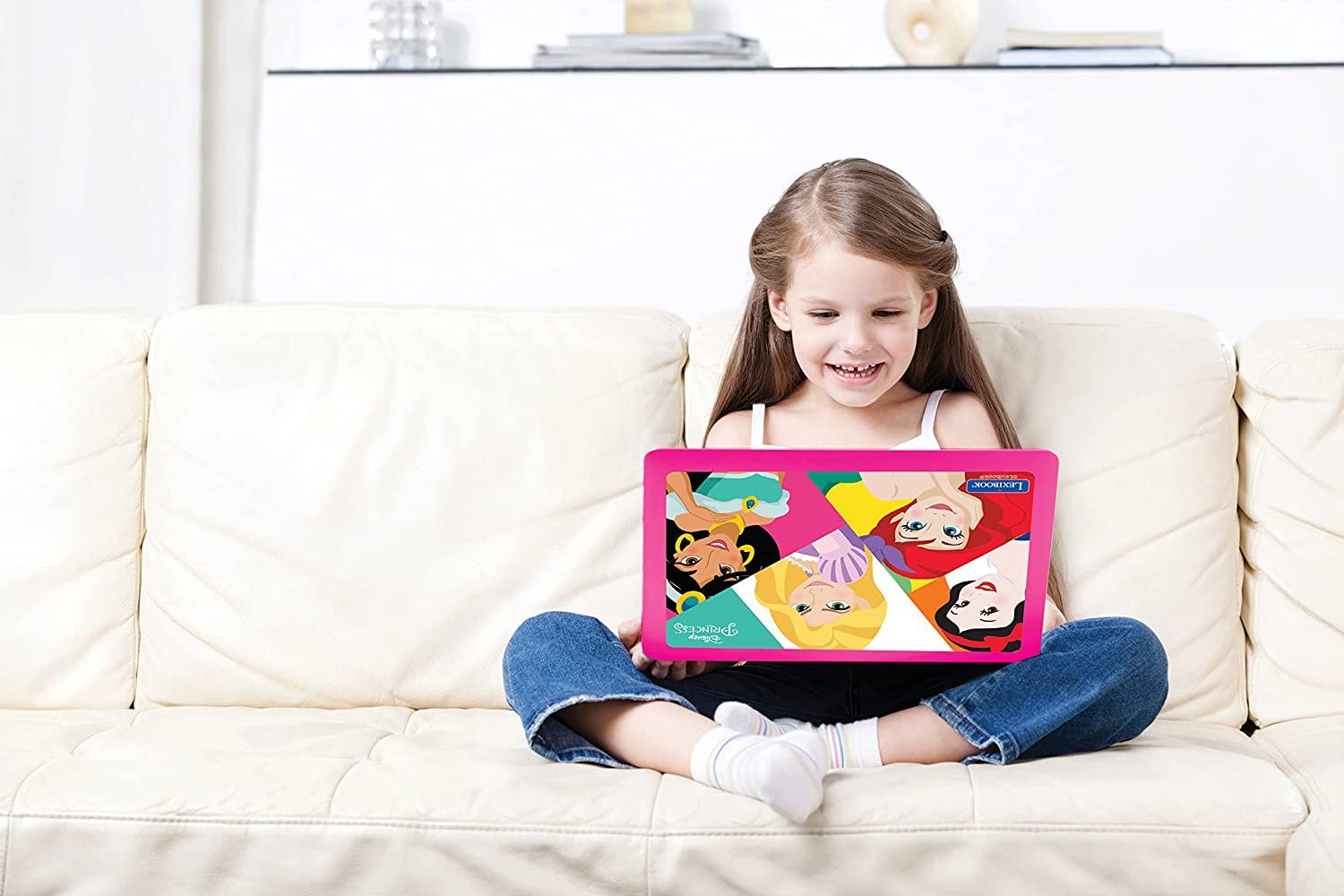 Lexibook JC598DPi1 Disney Princesses Educational and Bilingual Laptop French/English with 124 Activities-8