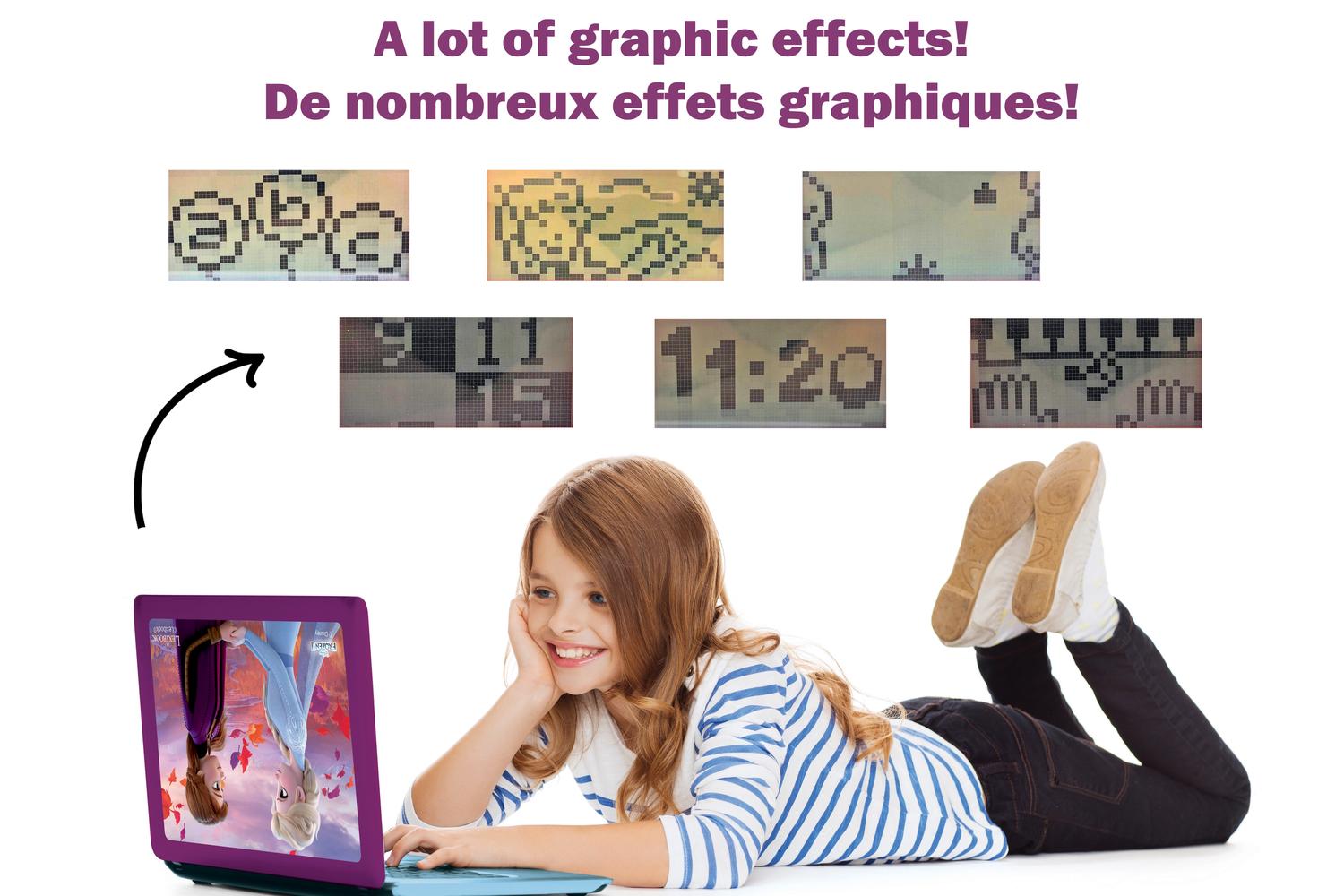Lexibook JC598FZi1 Disney Frozen 2 Educational and Bilingual Laptop French/English-5