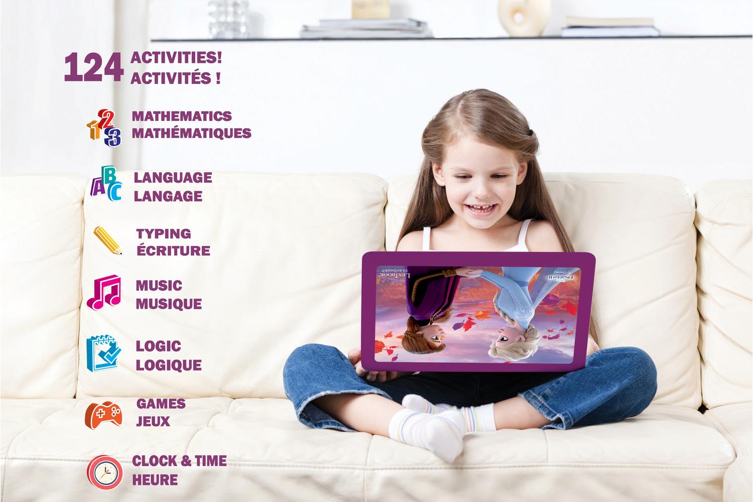 Lexibook JC598FZi1 Disney Frozen 2 Educational and Bilingual Laptop French/English-6