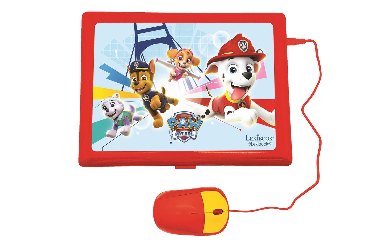 Lexibook JC598PAi1 Pat Patrouille Paw Patrol Chase Marshall Ordinateur Educatif Bilingue Francaise/Anglais-3