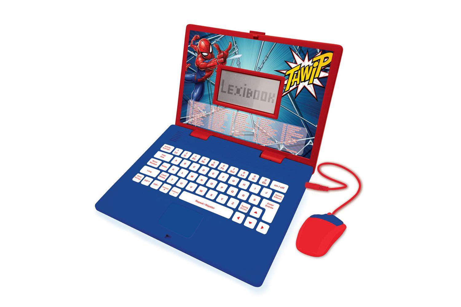 Lexibook JC598SPi1 Disney Marvel Spider-Man Educational and Bilingual Laptop French/English