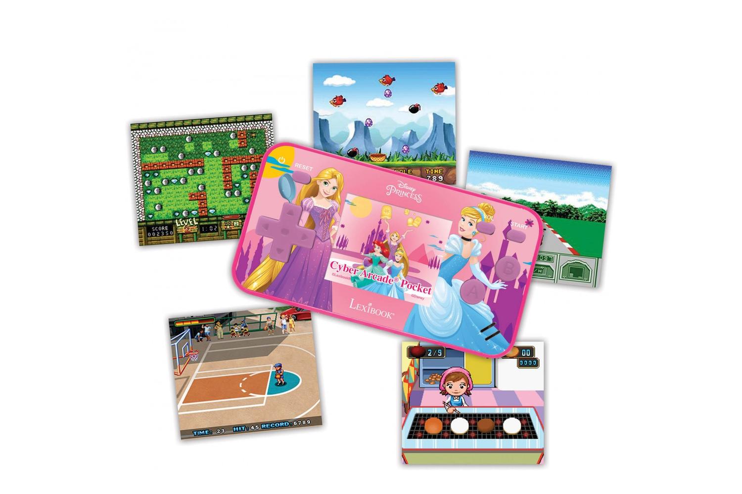 Lexibook JL2367DP Disney Princess Gaming Console-3
