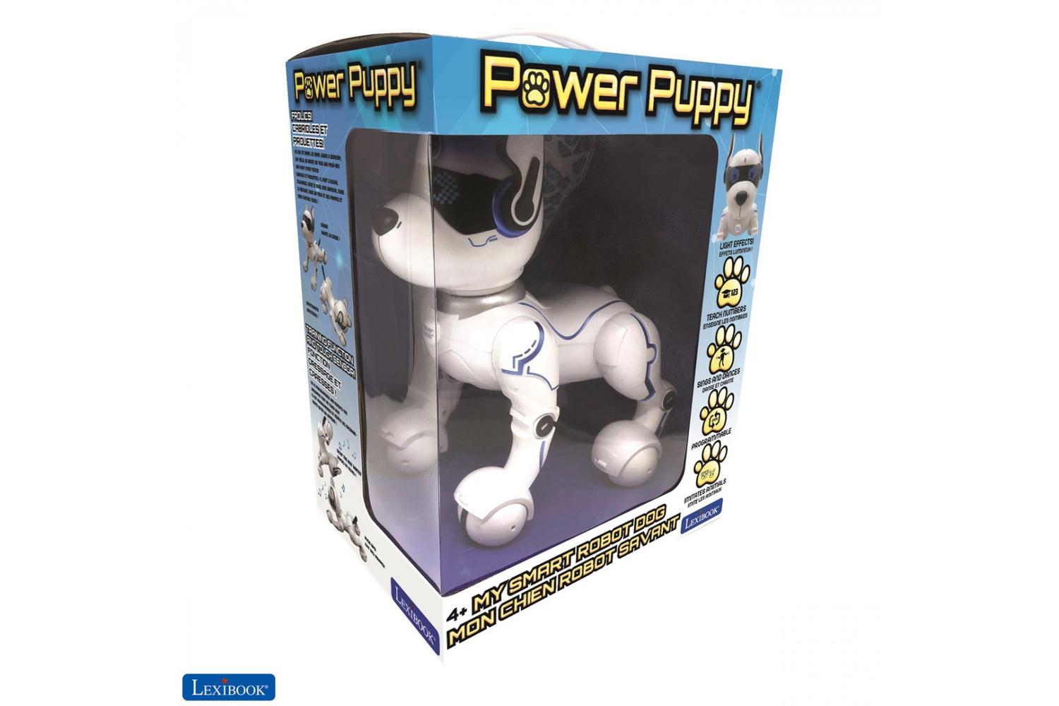 Lexibook DOG01_01 Power Puppy - My Programmable Smart Robot Dog-5