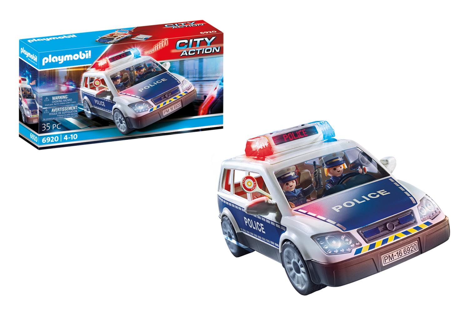 Playmobil 6920 City Action Squad Car with Lights and Sound