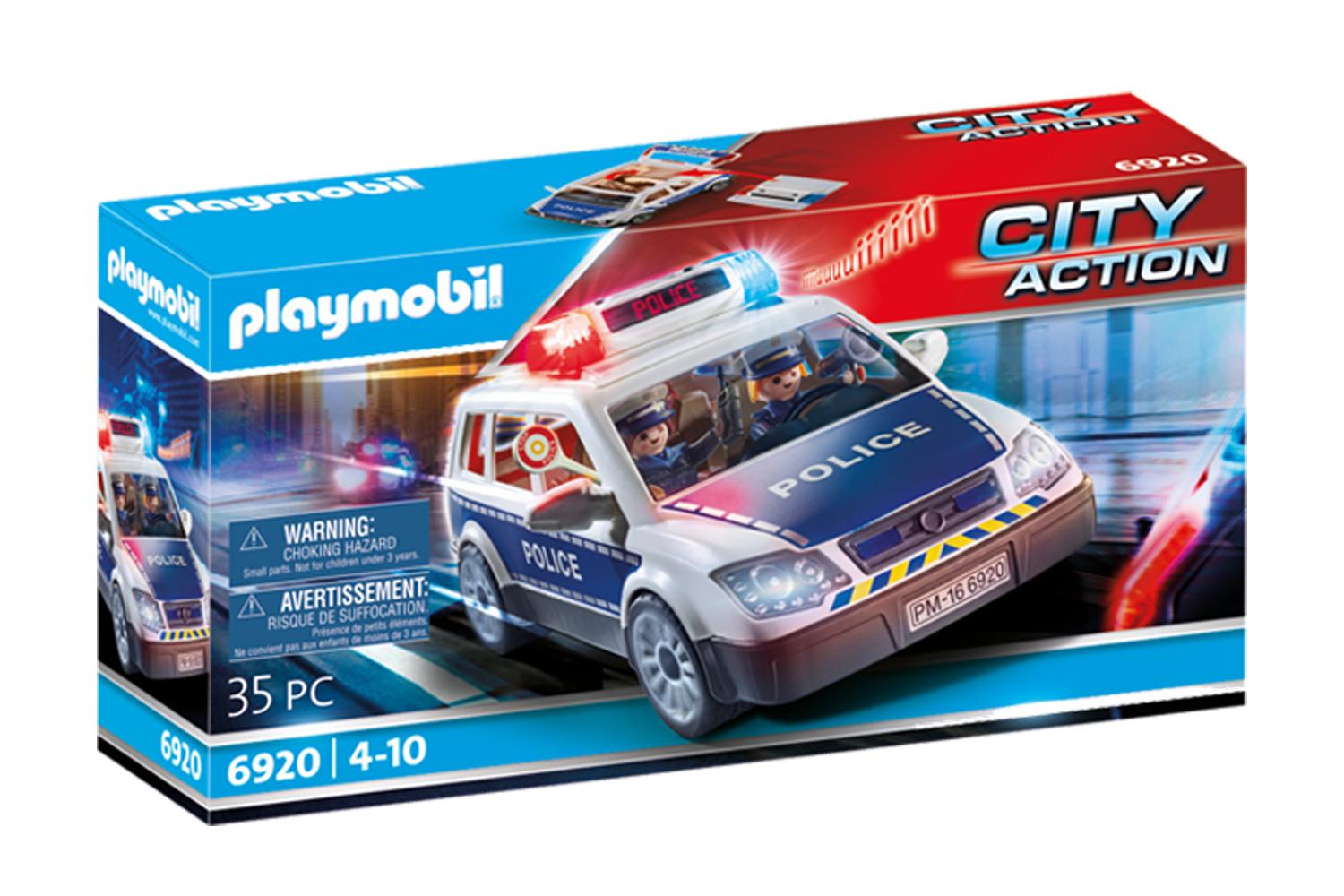 Playmobil 6920 City Action Squad Car with Lights and Sound-3
