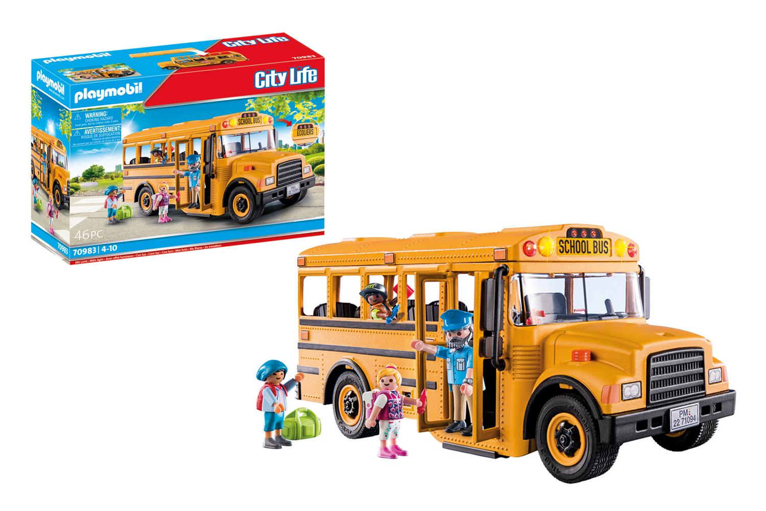 Playmobil 70983 City Life School Bus