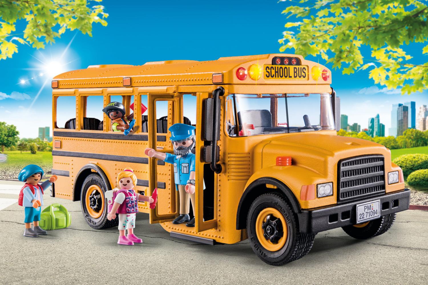 Playmobil 70983 City Life School Bus-2