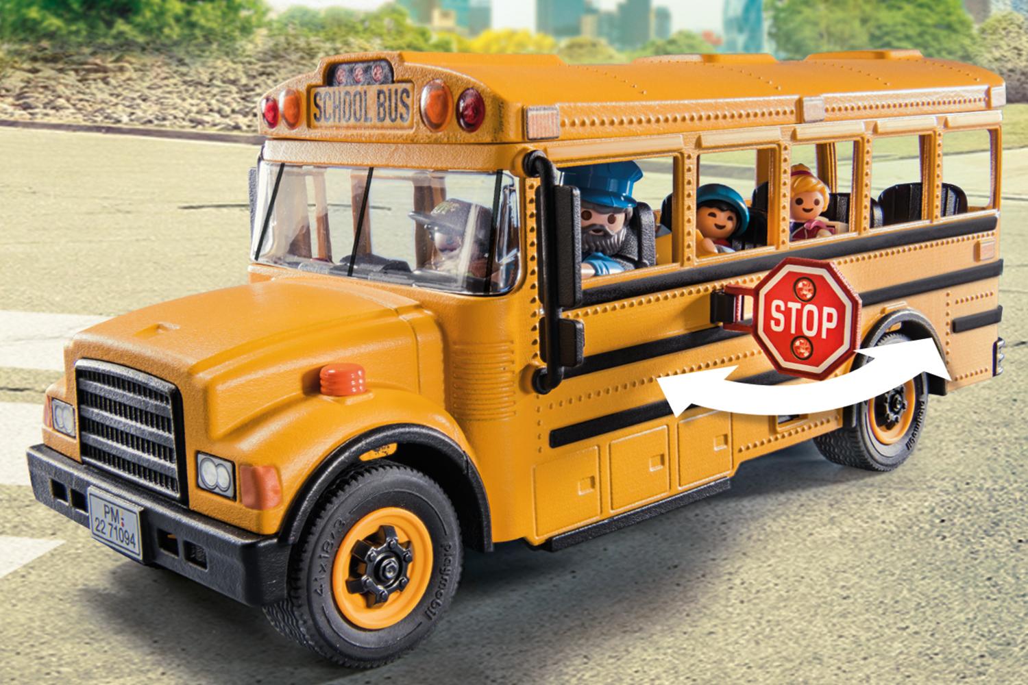 Playmobil 70983 City Life School Bus-4