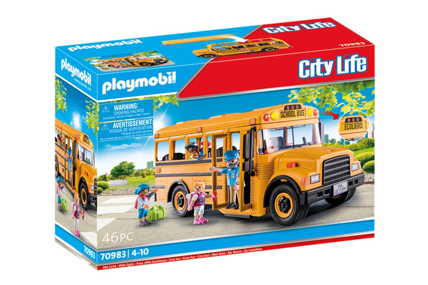 Playmobil 70983 City Life School Bus-6