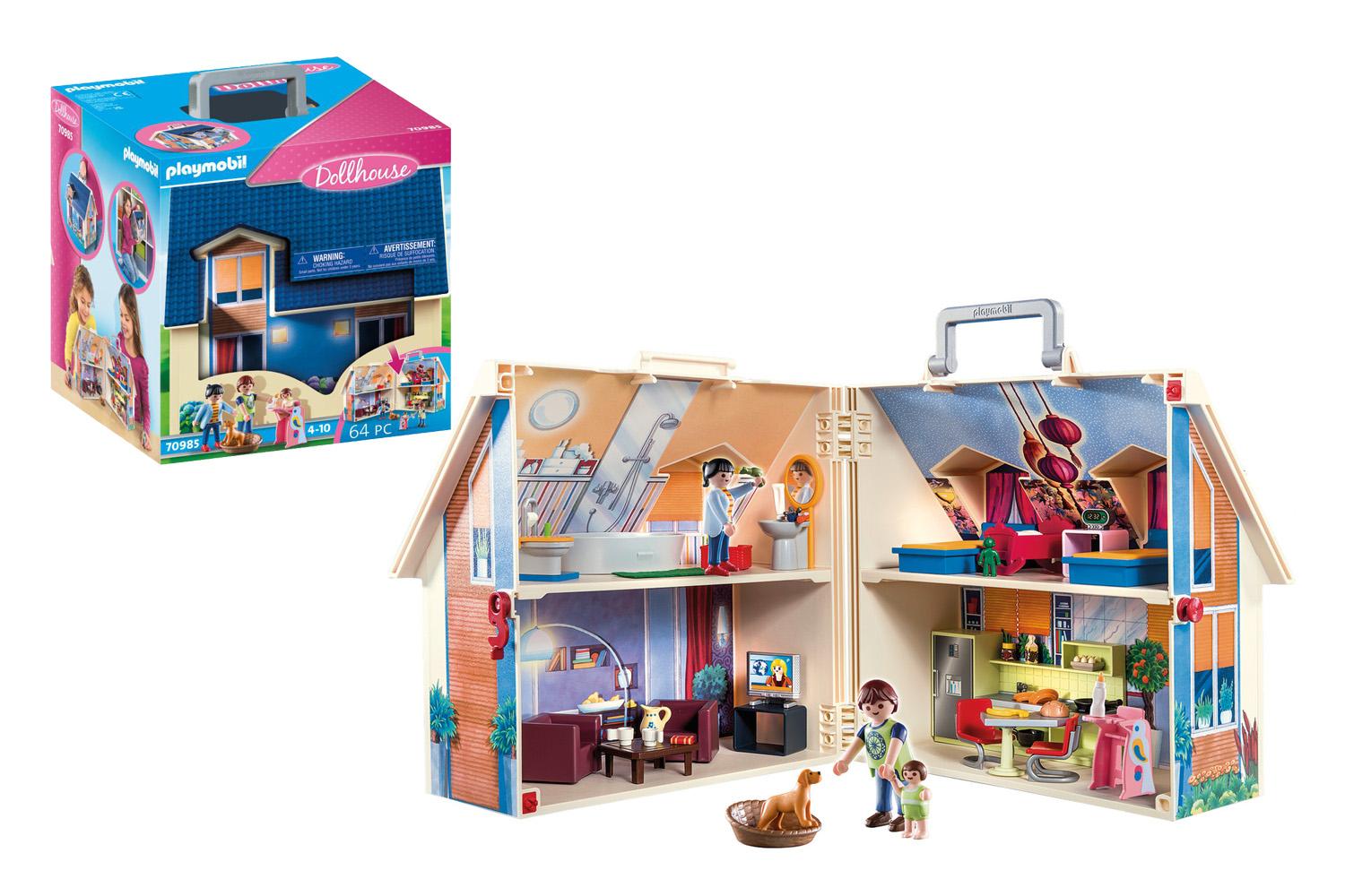 Playmobil 70985 City Life Take Along Dollhouse