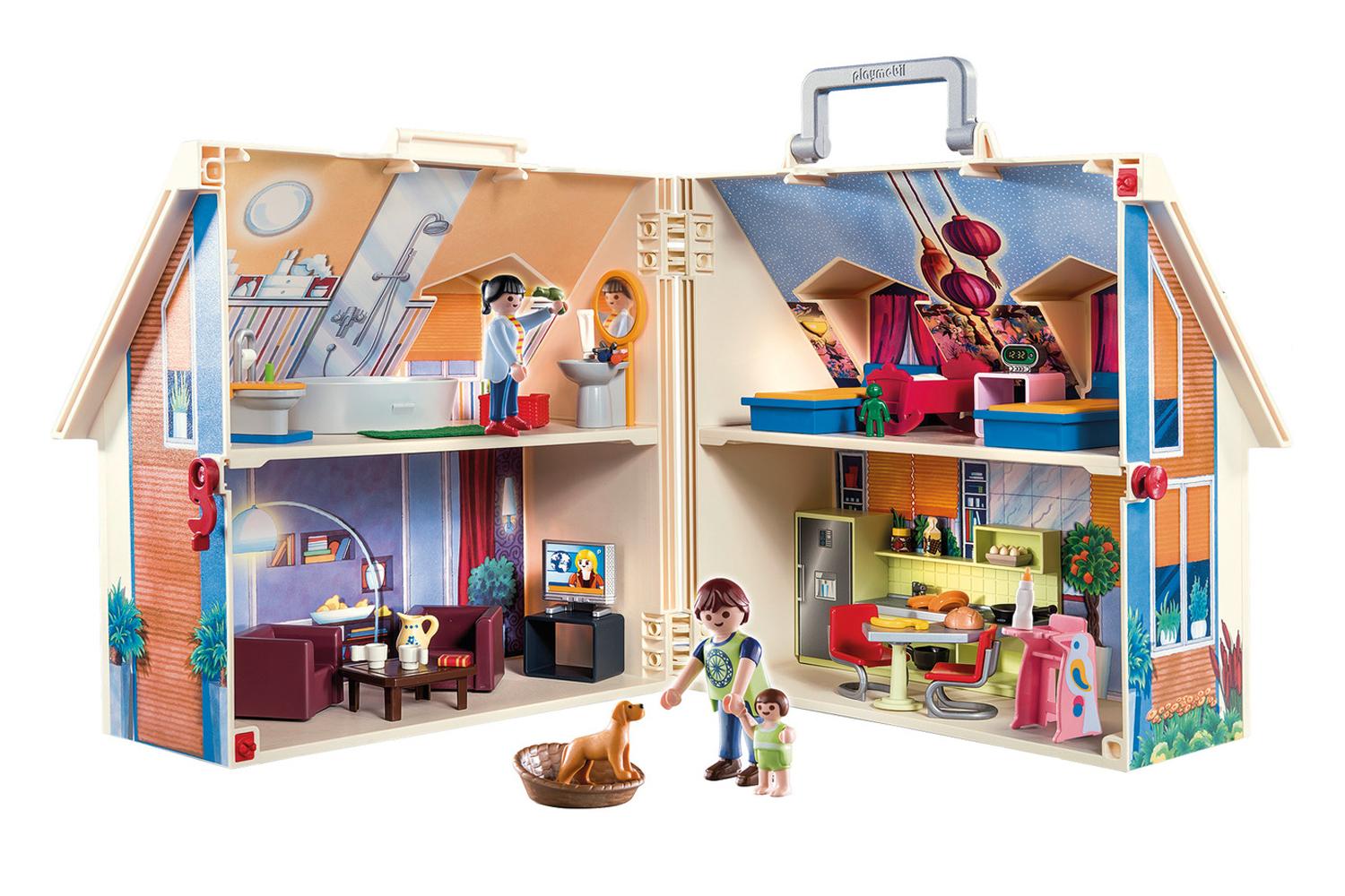 Playmobil 70985 City Life Take Along Dollhouse-2