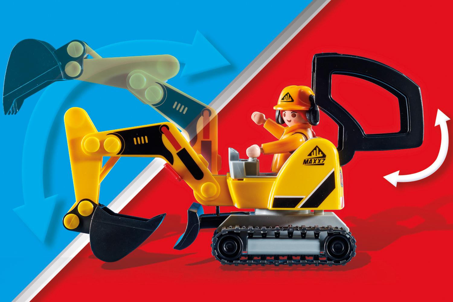 Playmobil 71045 Road Works Construction Zone-2