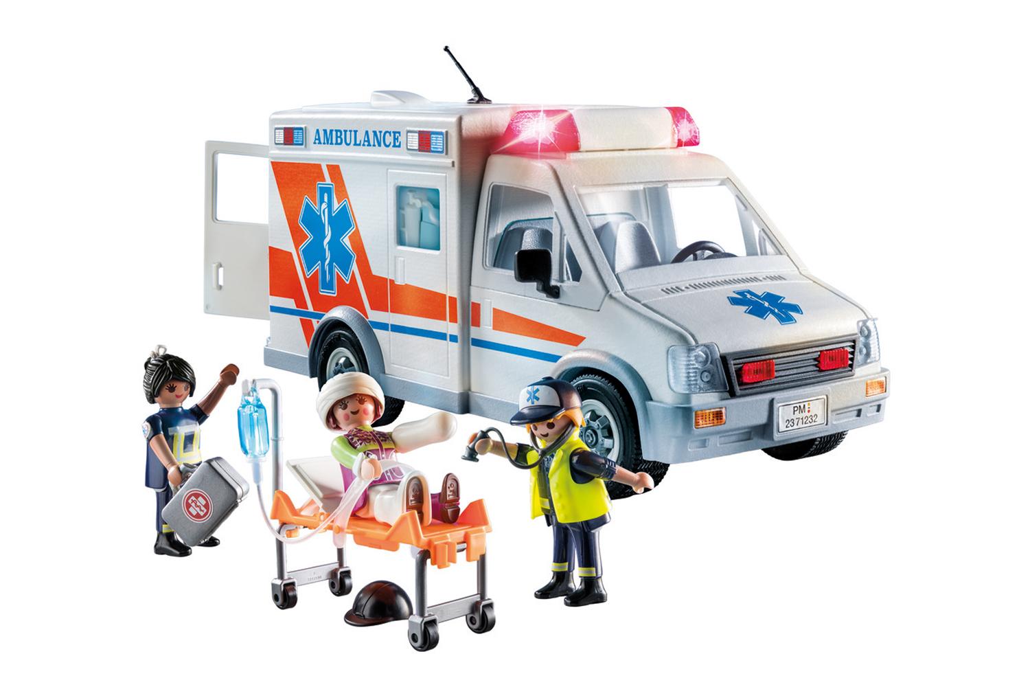 Playmobil 71232 City Life Hospital Ambulance-5