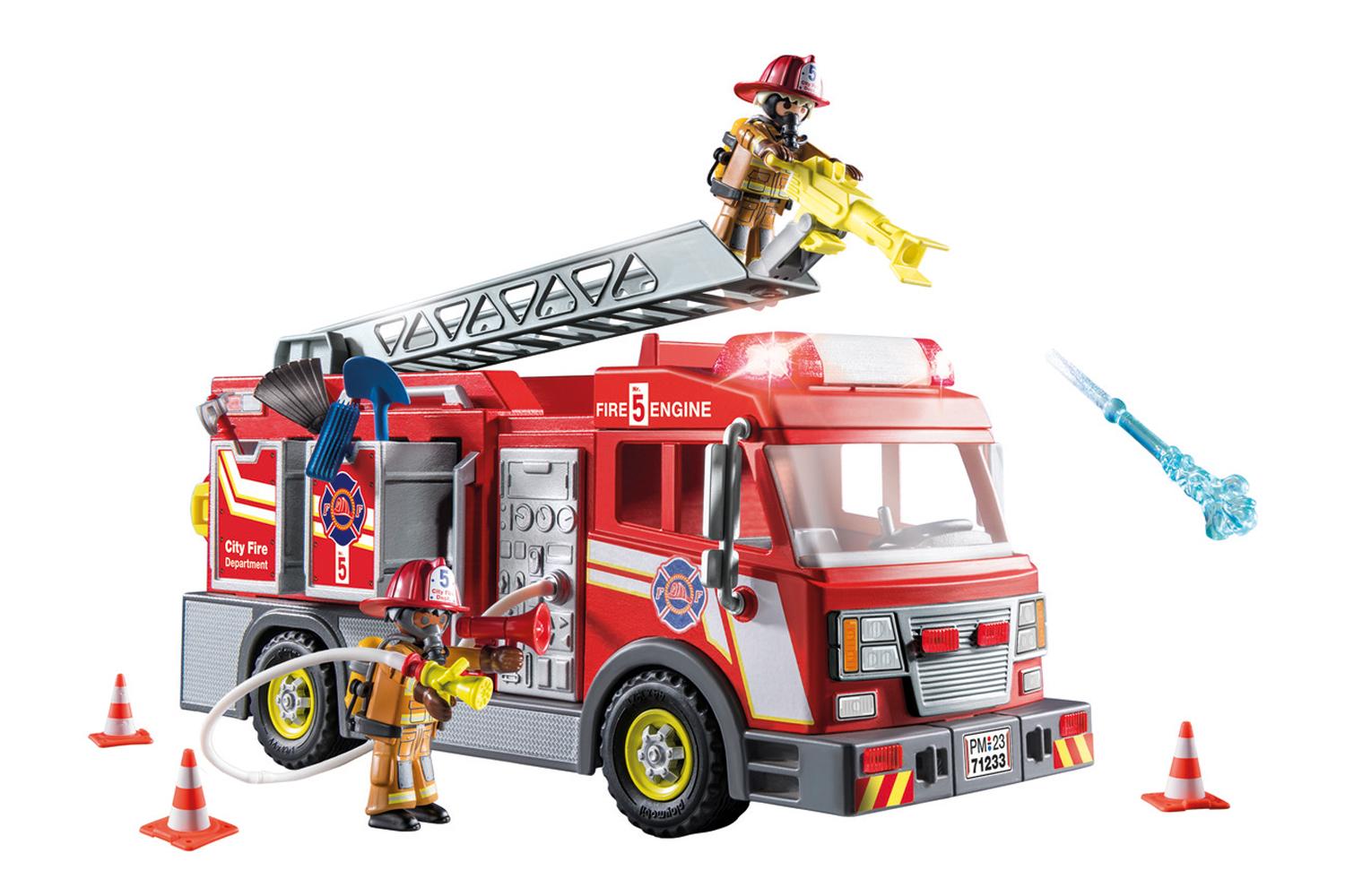 Playmobil 71233 City Action Rescue Fire Truck-6