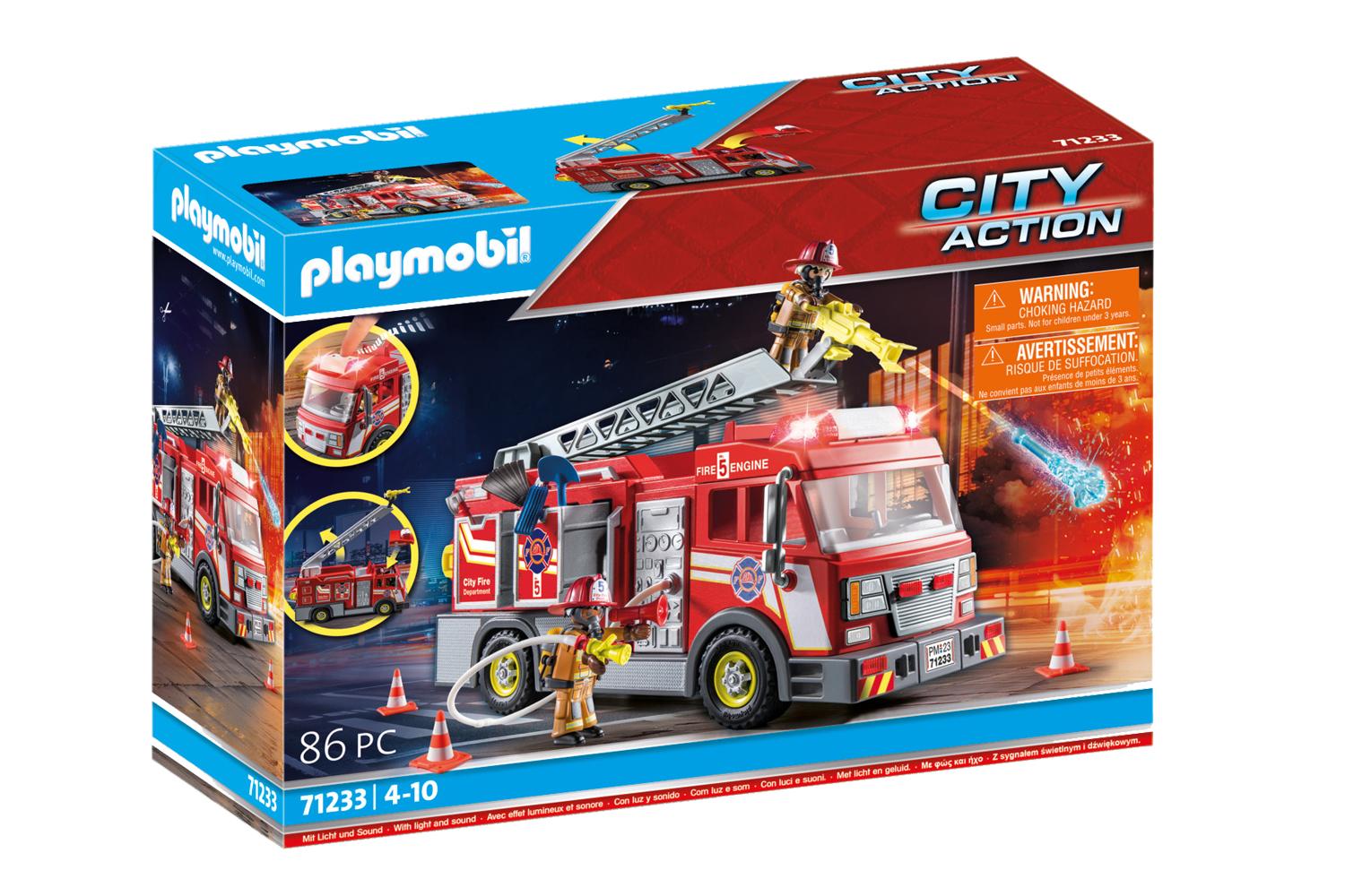 Playmobil 71233 City Action Rescue Fire Truck-7