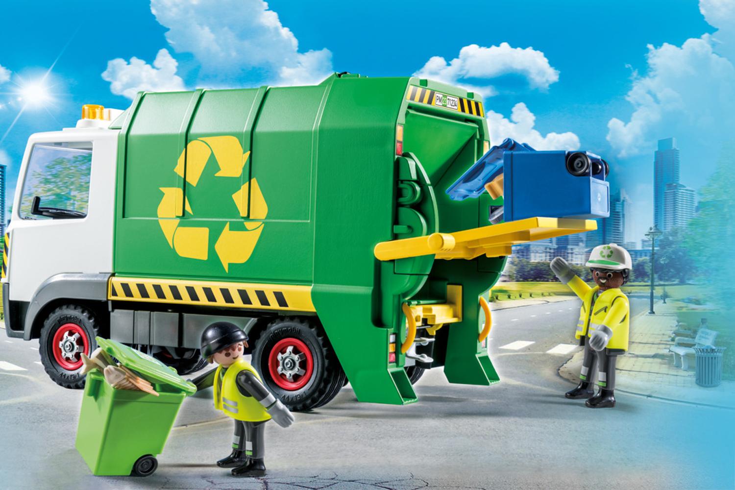 Playmobil 71234 City Life Recycling Truck-2