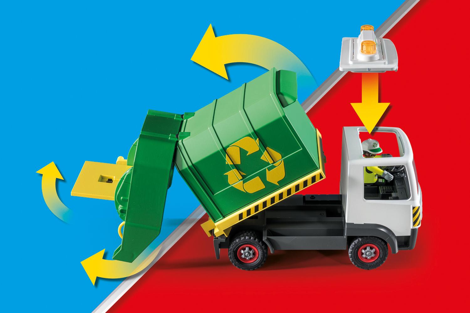 Playmobil 71234 City Life Recycling Truck-3