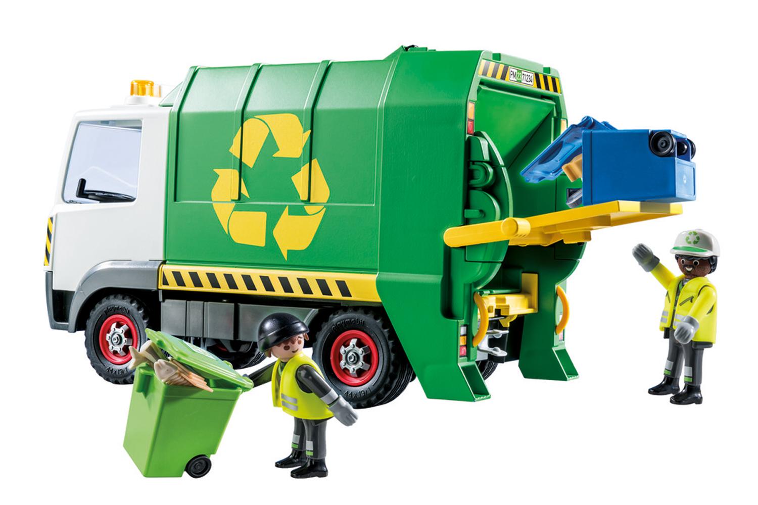 Playmobil 71234 City Life Recycling Truck-6