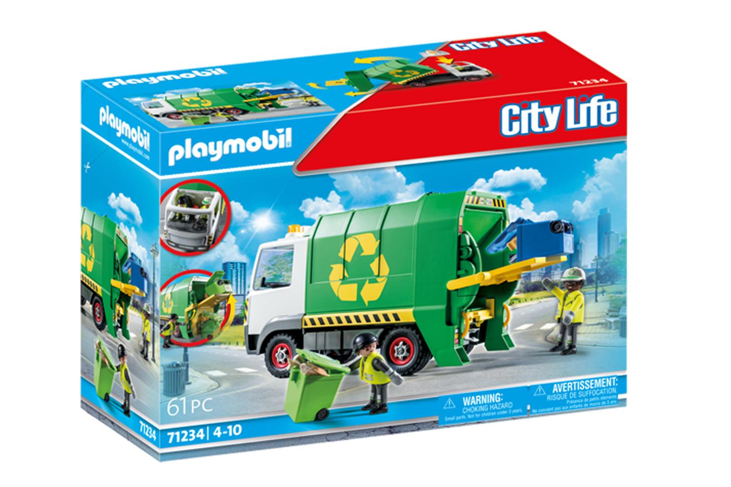 Playmobil 71234 City Life Recycling Truck-7
