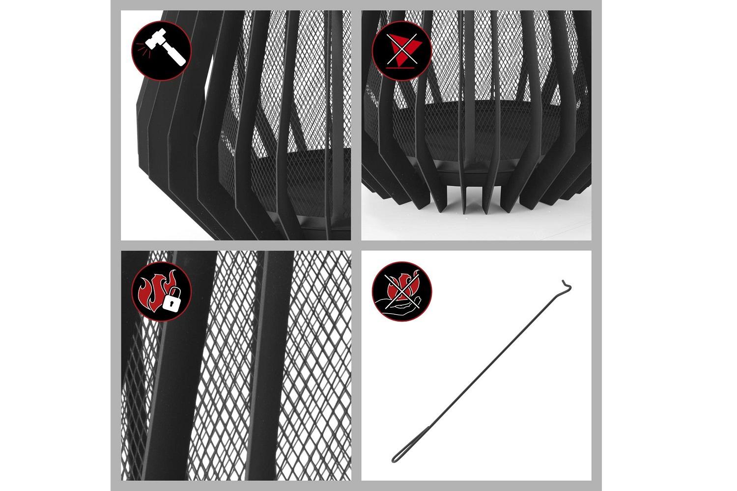 Landmann 5881 Modern Design Fire Basket-3