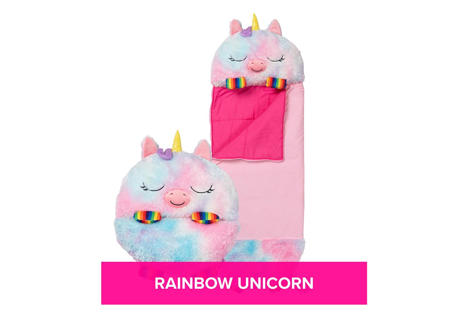 Happy Nappers 2030 Kids Sleeping Bag | Medium | Rainbow Unicorn-2