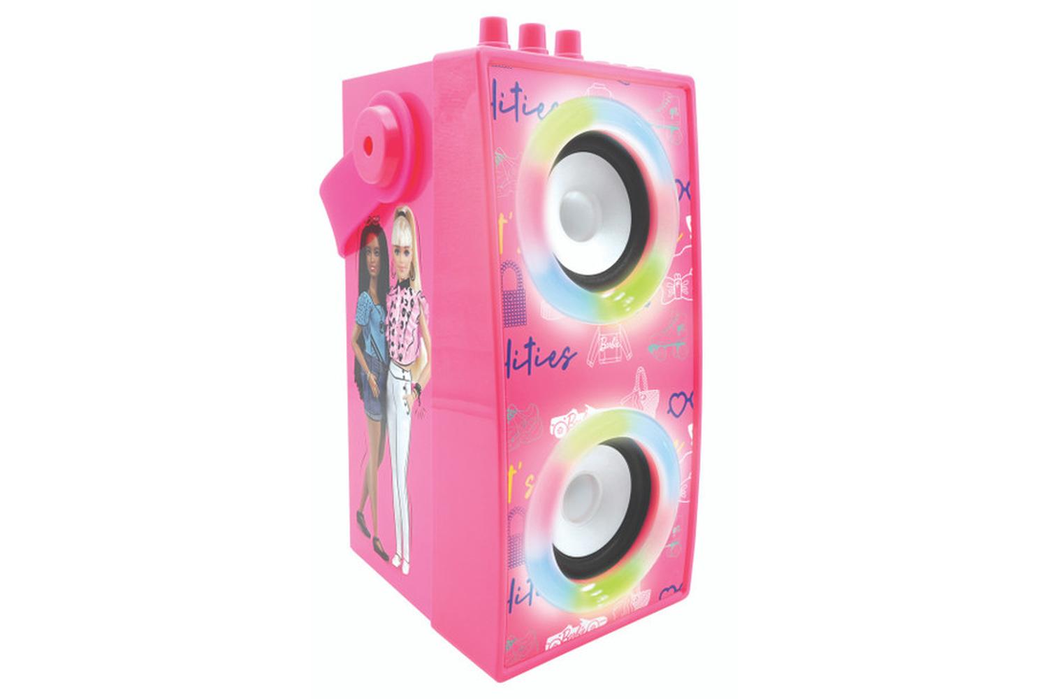 Lexibook BTP180BBZ Barbie Wireless Light Speaker with Microphone