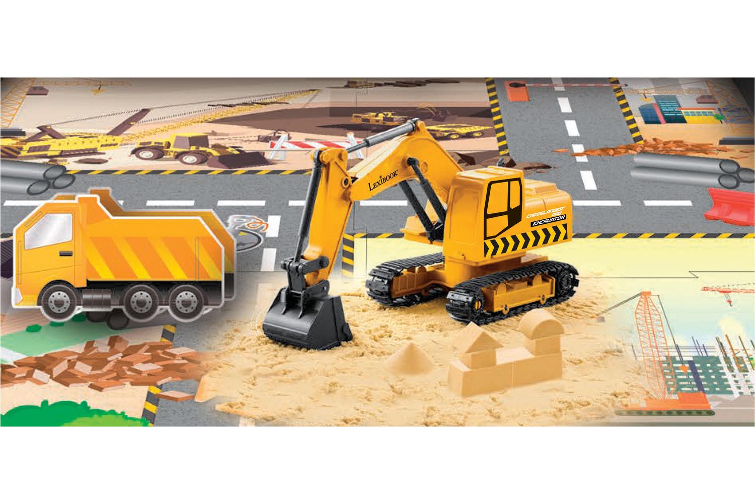 Lexibook RCP30 Crosslander Pro Radio Controlled Excavato-6