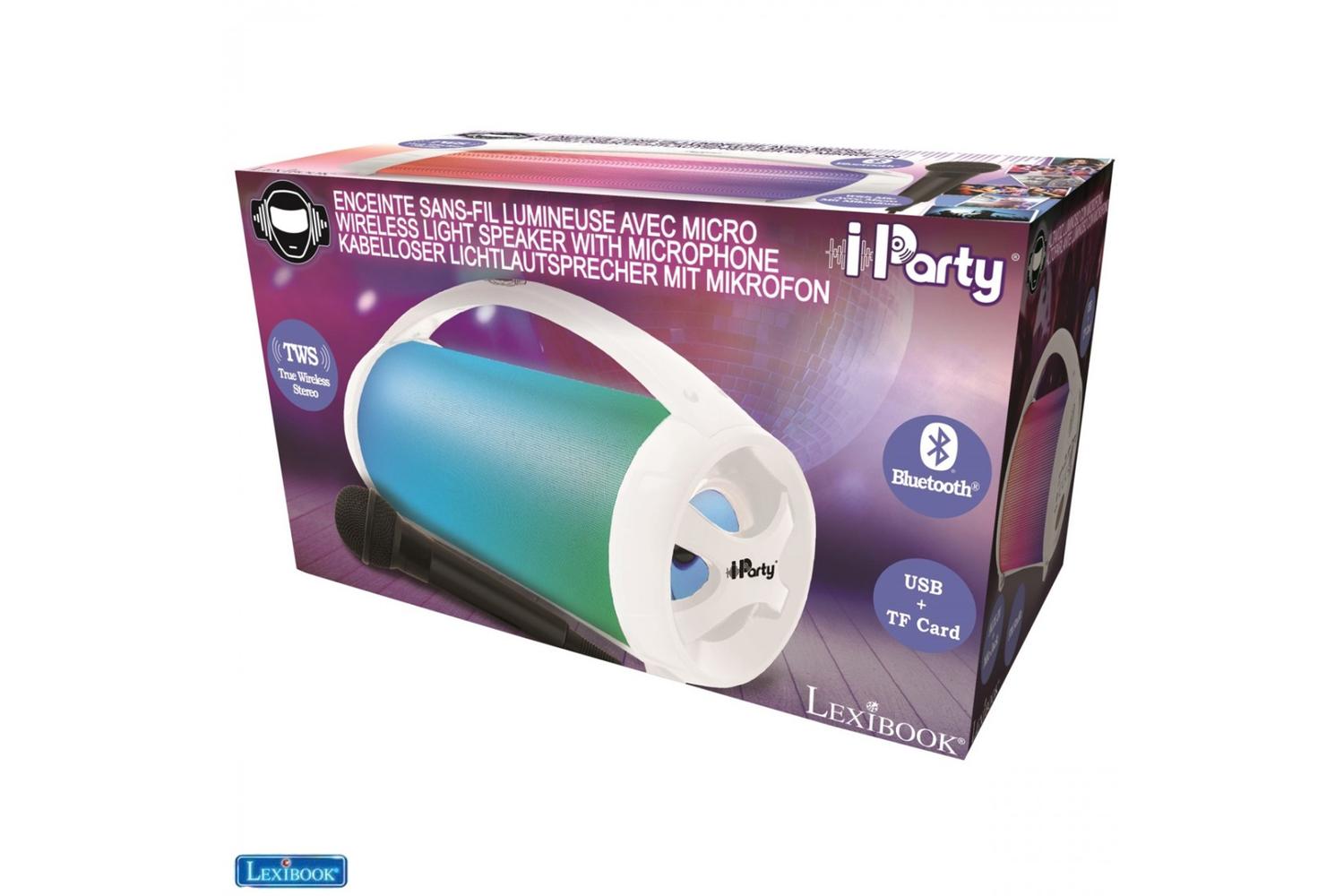 Lexibook BTP585Z Wireless Light Speaker with Microphone-4