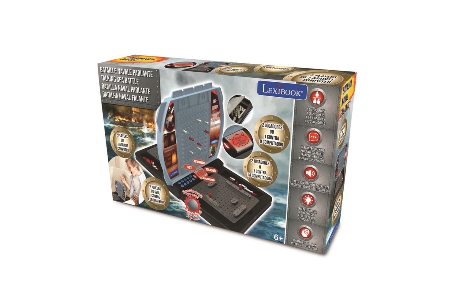Lexibook GT2800i1 Electronic Talking Sea Battle Game-5