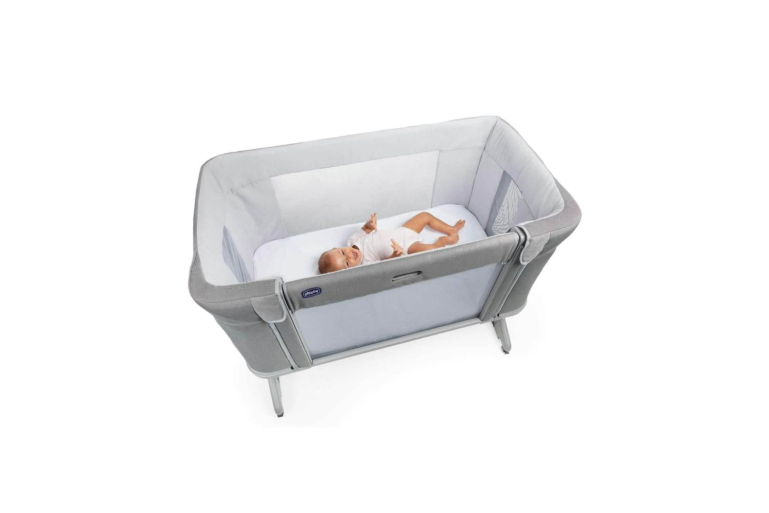Chicco Next2me Forever Bedside Crib | Baby Sleep Cot Enhanced With Patented Technology