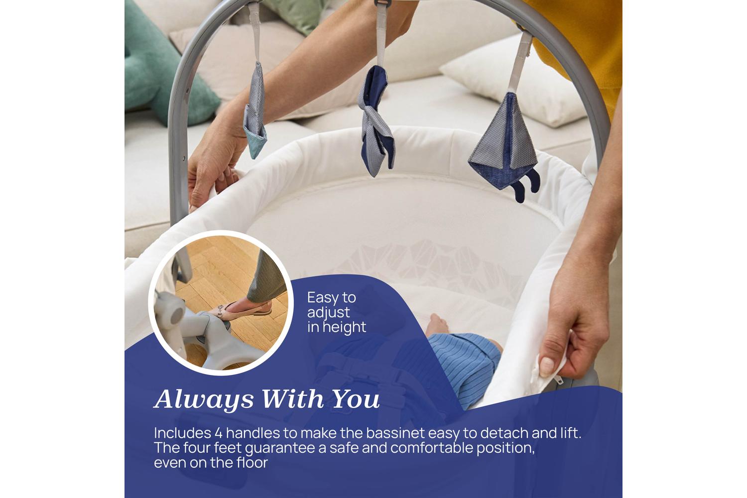 Chicco Baby Hug Pro 5-in-1 | Premium Crib For Kids | Secure Night's Sleep-4