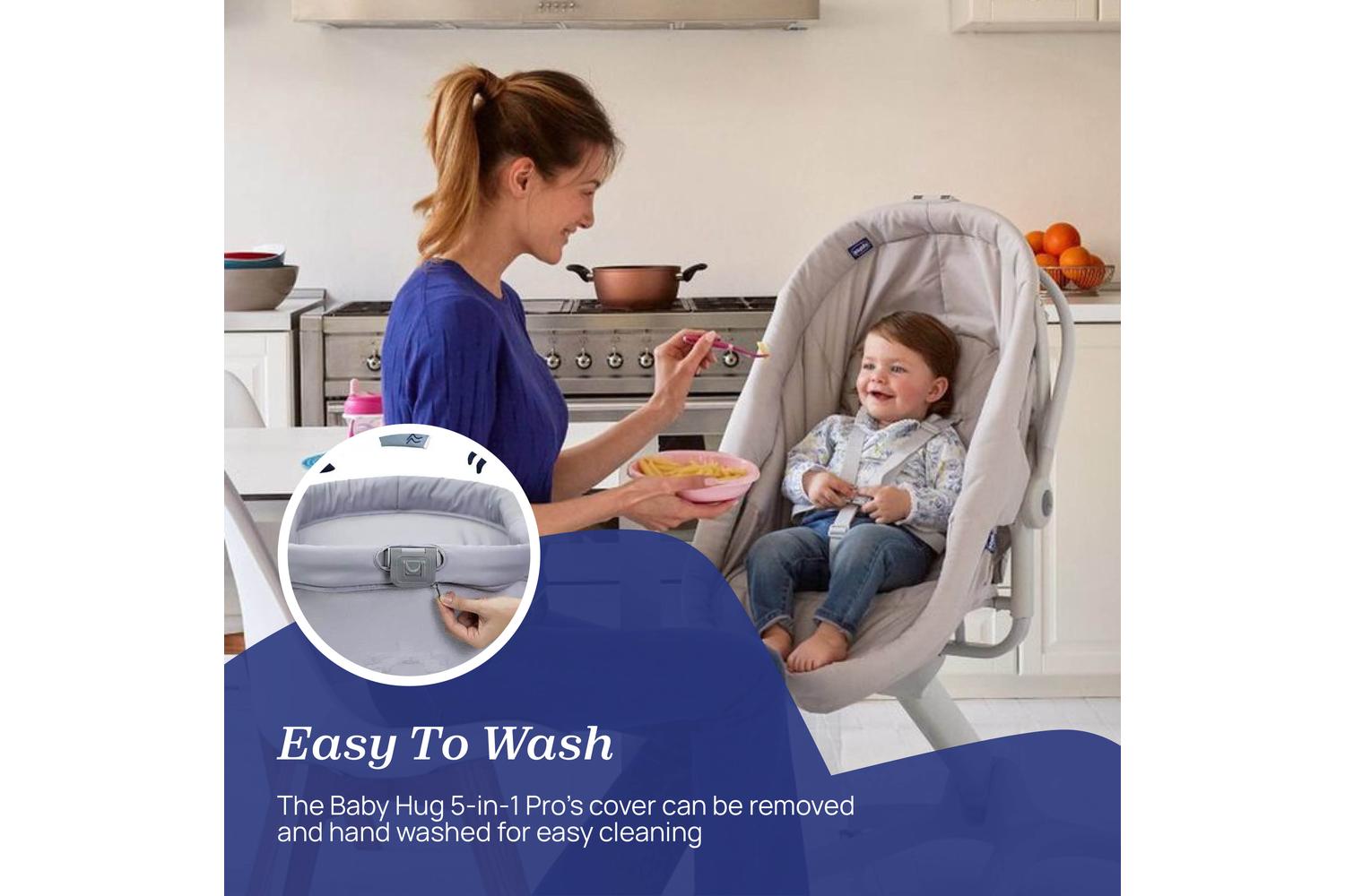 Chicco Baby Hug Pro 5-in-1 | Premium Crib For Kids | Secure Night's Sleep-5
