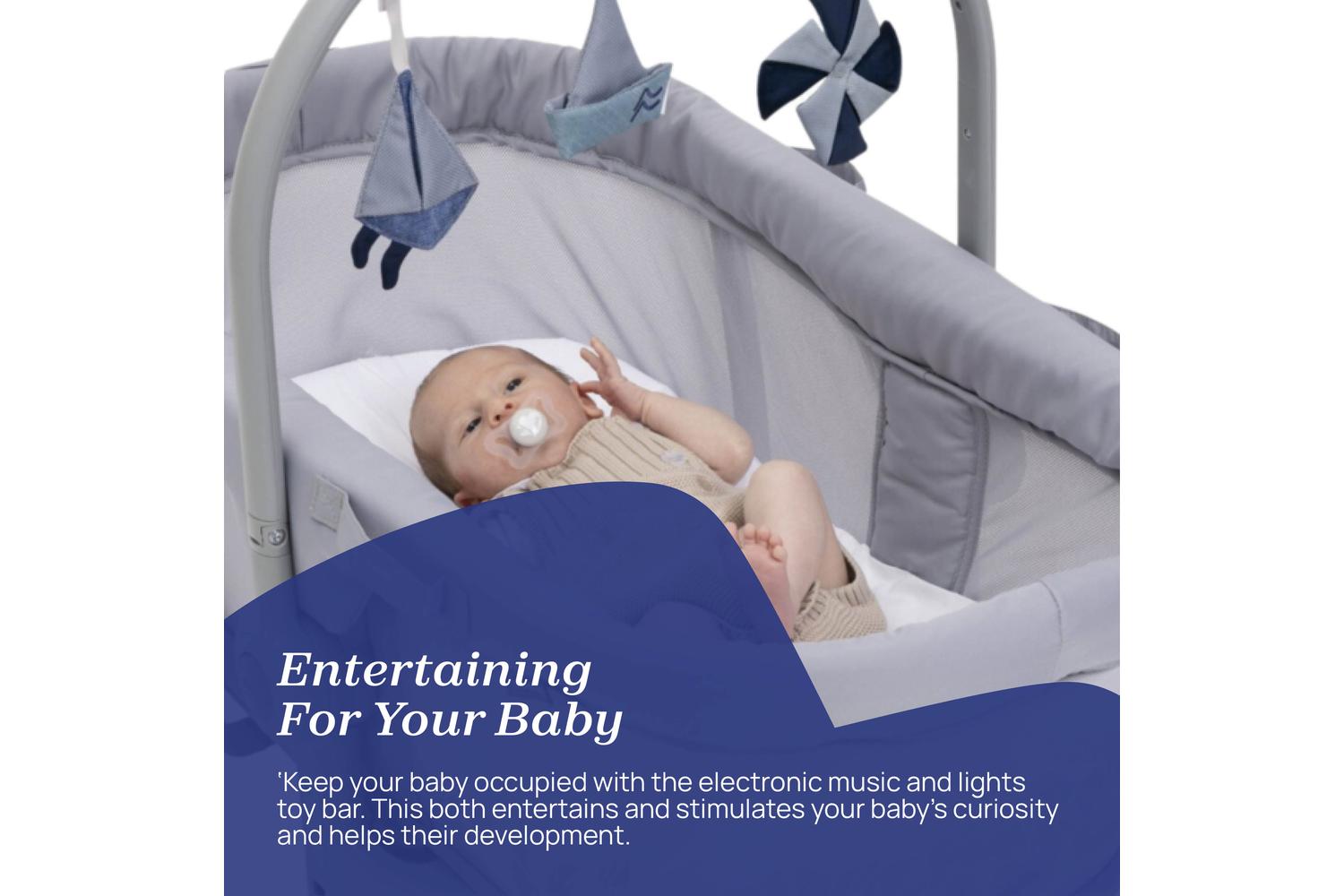 Chicco Baby Hug Pro 5-in-1 | Premium Crib For Kids | Secure Night's Sleep-6