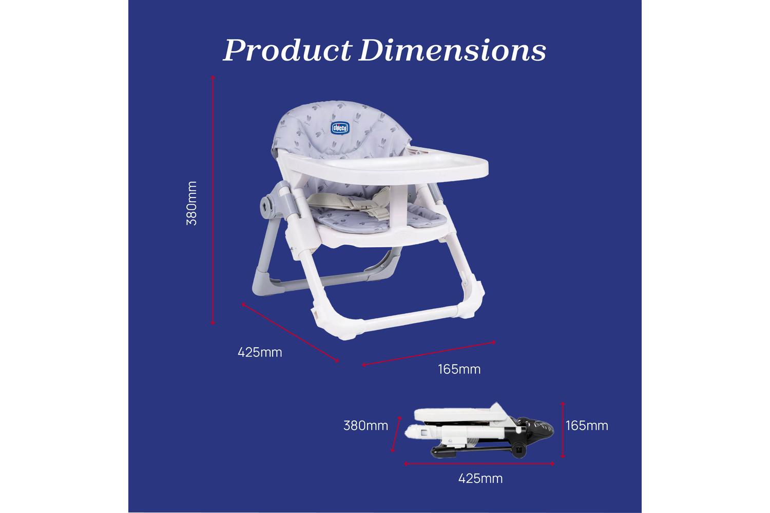 Chicco 4-in-1 Transformable Chairy Booster Seat | Baby Feeding & Weaning Essential-7
