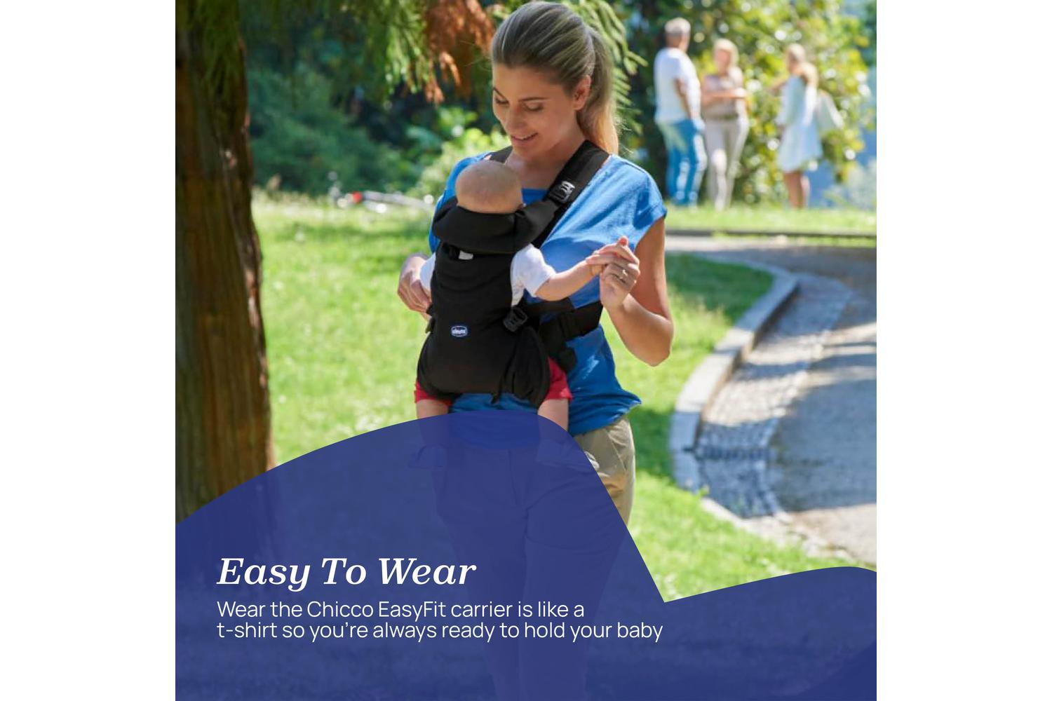 Chicco Easyfit Ergonomic Baby Carrier - Ideal Baby Travel Companion-5