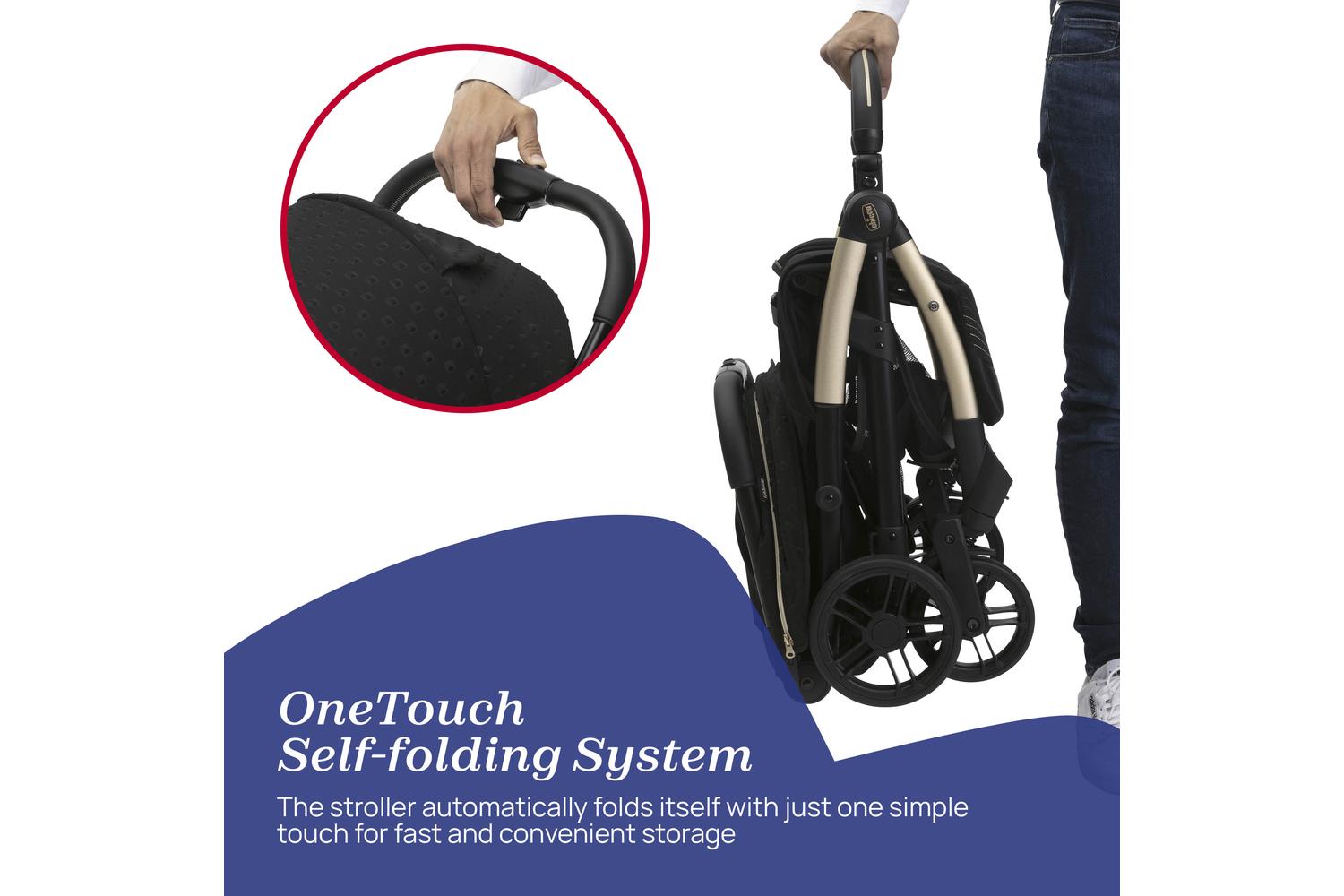 Chicco Goody Xplus Lightweight, One-touch Self-folding Stroller Suitable For Babies Up To 22kgs-4