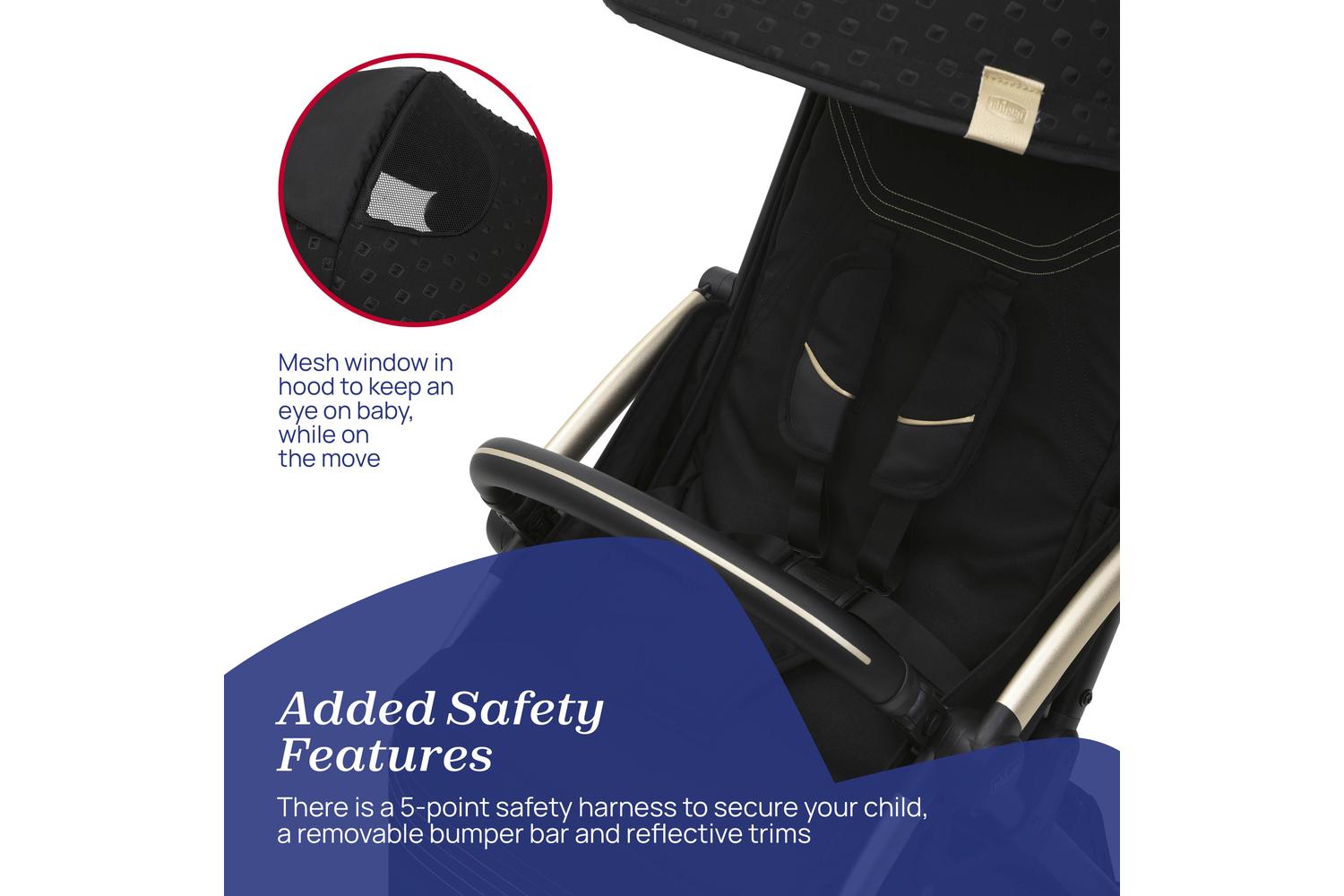 Chicco Goody Xplus Lightweight, One-touch Self-folding Stroller Suitable For Babies Up To 22kgs-7