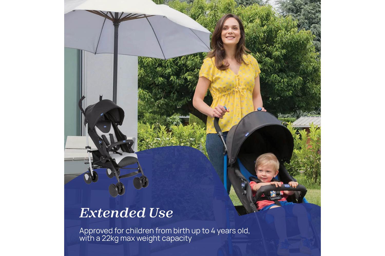 Chicco Echo Stroller, Lightweight Baby Travel System-3