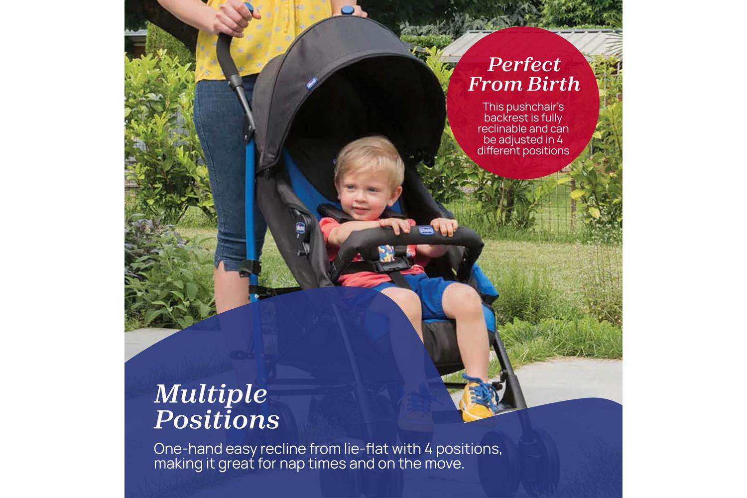 Chicco Echo Stroller, Lightweight Baby Travel System-4