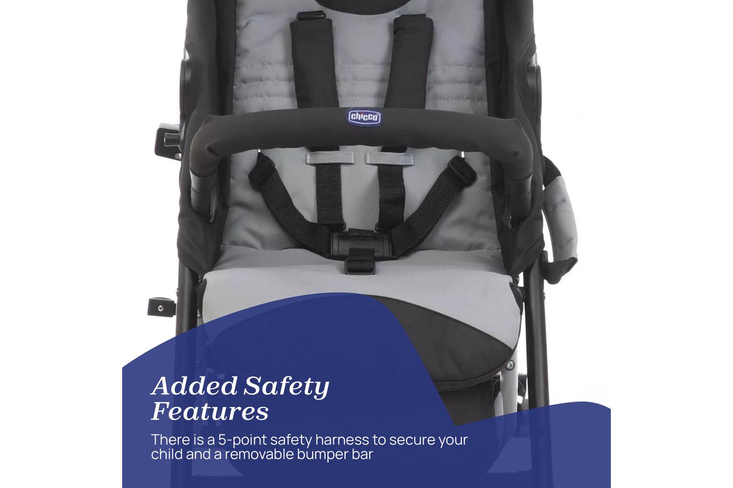 Chicco Echo Stroller, Lightweight Baby Travel System-7