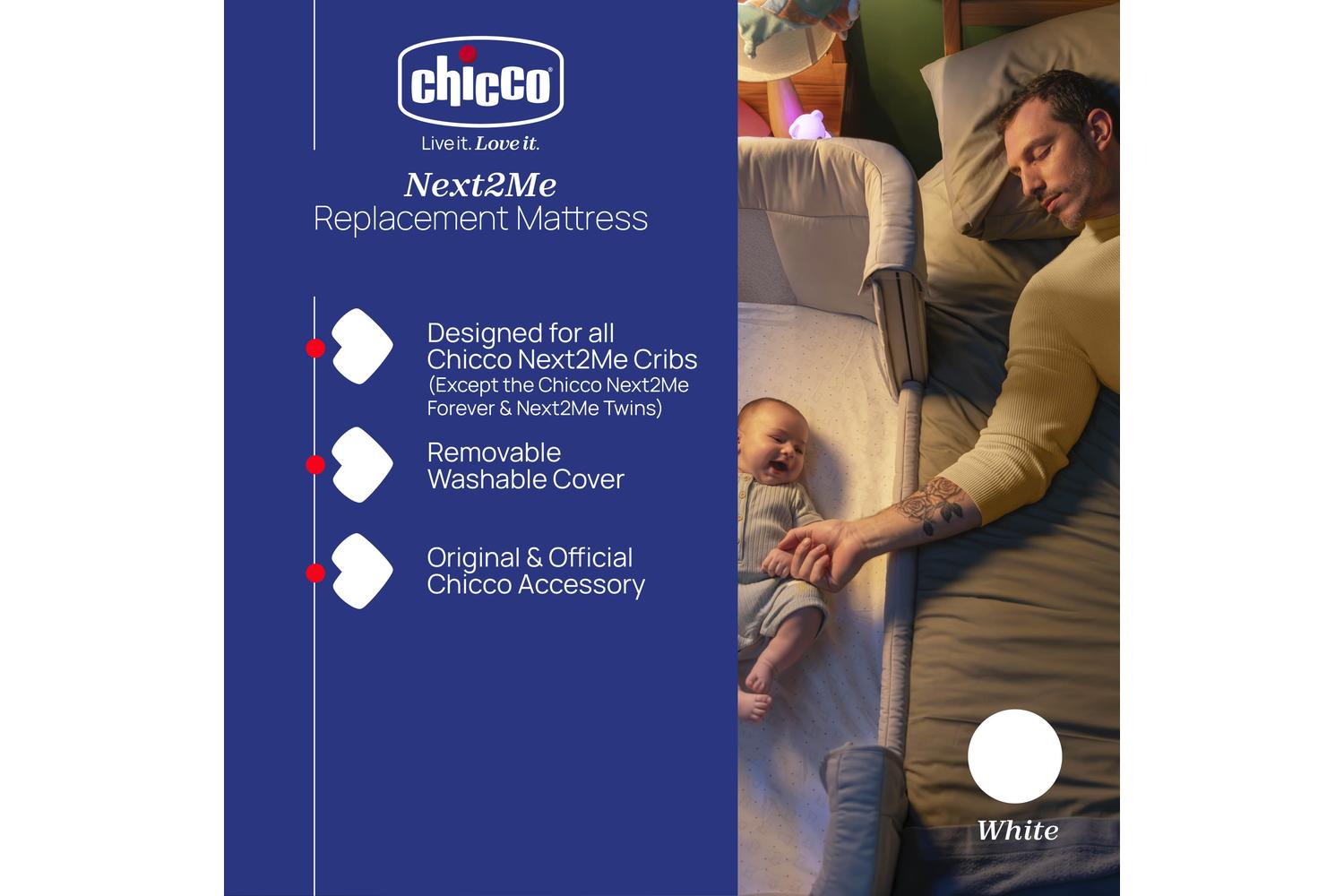 Chicco Next2me Evo & Essential Replacement Mattress: Best Sleep Aid For Babies In Ireland-2