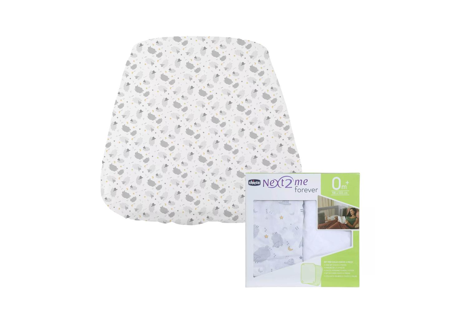Chicco Next2me Forever Crib (2-piece) Set | Original Official Chicco Baby Bedding-3