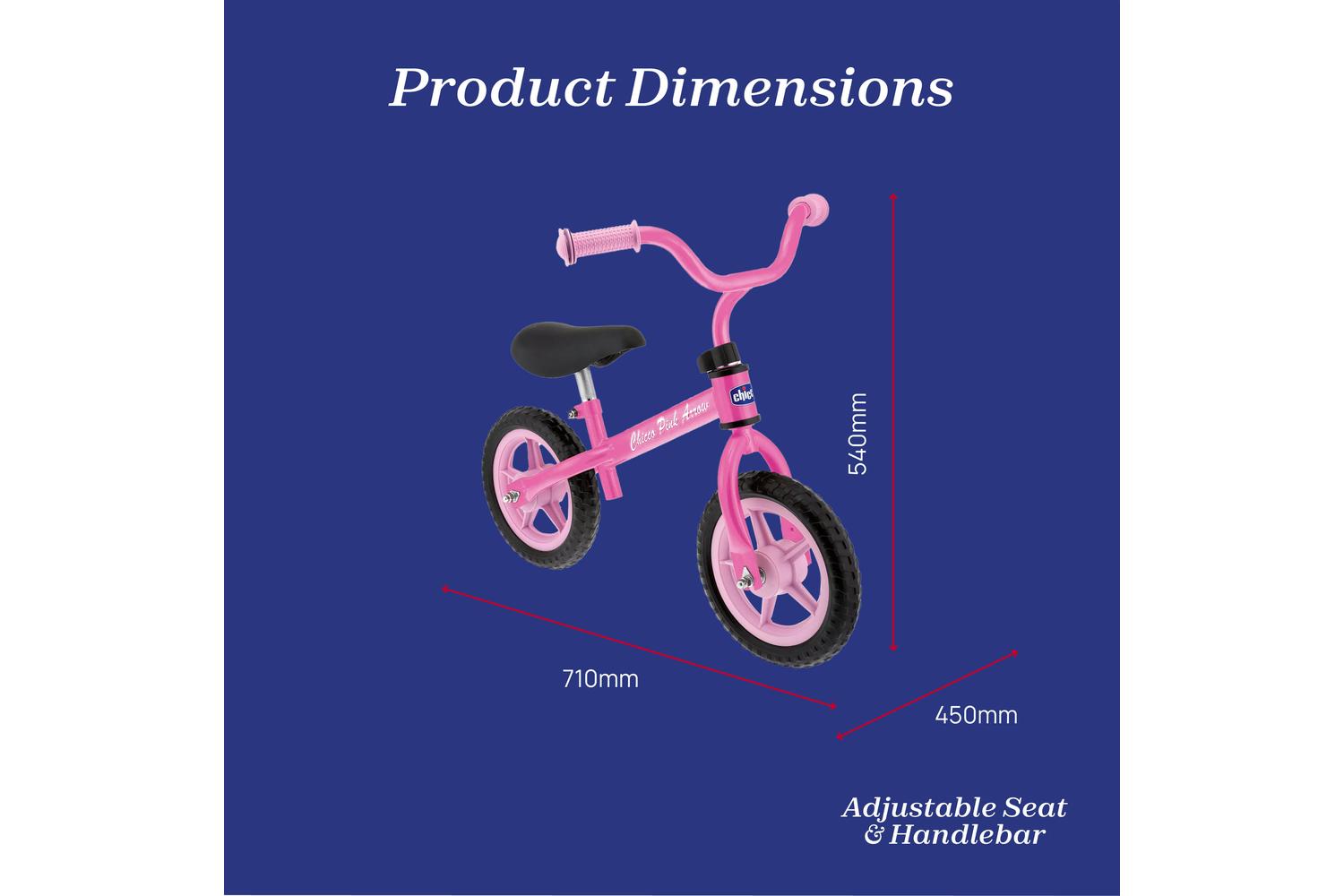Chicco Balance Bike For Kids, Safe Outdoor Play & Learn Bike, Adjustable, Ultra-light-6
