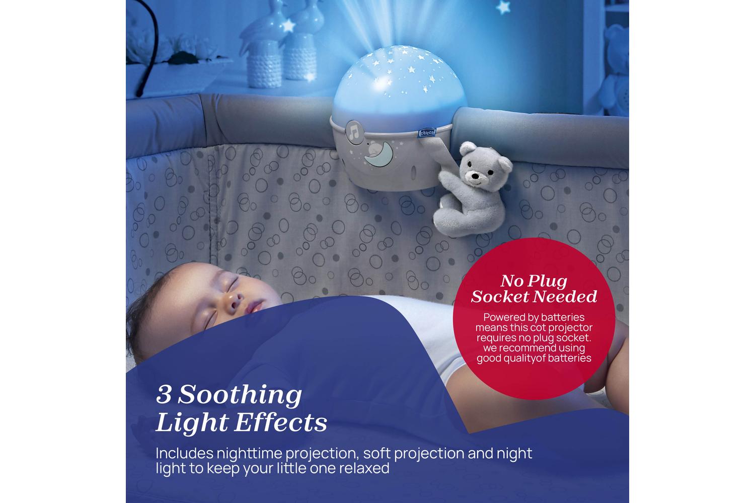 Chicco First Dreams Next2stars Baby Projector: Tranquil Night; Machine Washable, Reliable Baby & Nursery Comfort Product From Chicco-6