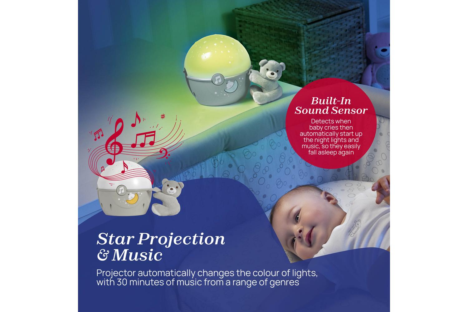 Chicco First Dreams Next2stars Baby Projector: Tranquil Night; Machine Washable, Reliable Baby & Nursery Comfort Product From Chicco-7