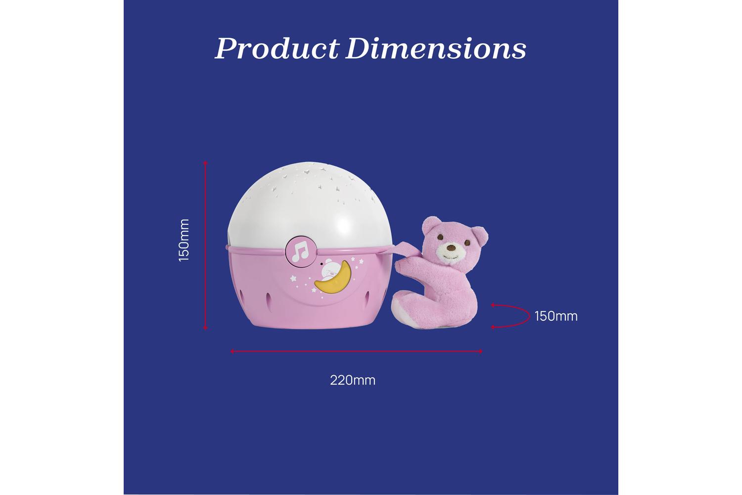 Chicco First Dreams Next2stars Baby Projector, Cot Light & Classical Music Play, Nighttime Lullaby For Infants-8