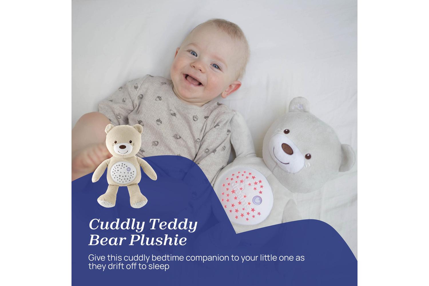 Chicco First Dreams Baby Bear - Plush And Projector For Baby's Sleep-3