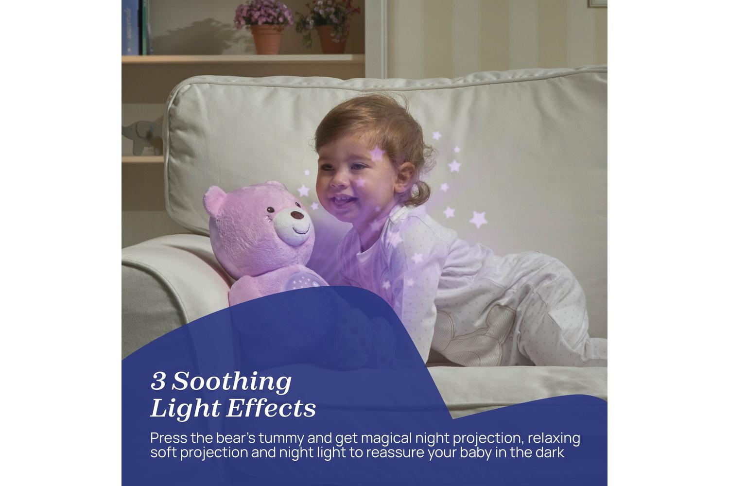 Chicco First Dreams Baby Bear Plush Projector - Gentle Sleep Aid For Infants, Baby & Nursery Specialist, Chicco-5