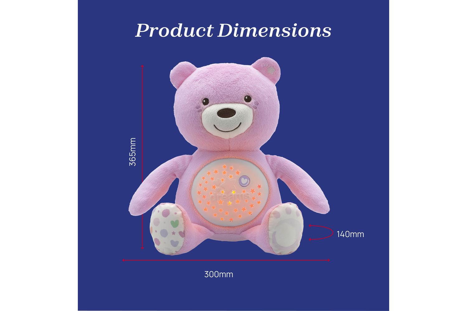 Chicco First Dreams Baby Bear Plush Projector - Gentle Sleep Aid For Infants, Baby & Nursery Specialist, Chicco-7
